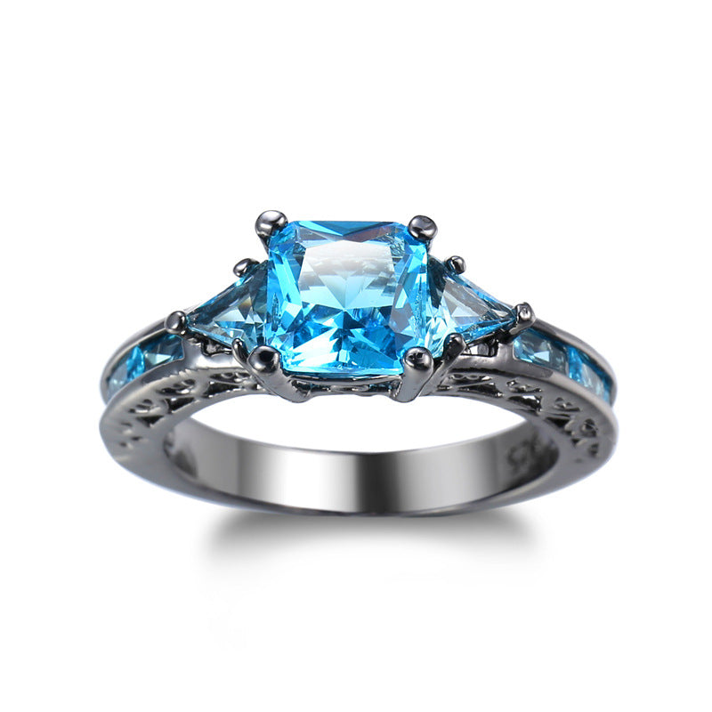 Ladies Zircon Jewelry Rings From Europe And America
